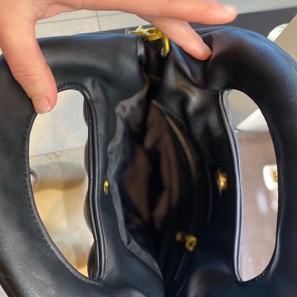 Limited edition Fawn Design quilted handbag with tortoise shell chain. - Picture 3 of 8